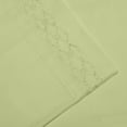 thumbnail image 2 of Hotel Luxurious, 1800 Series Super Soft Embroidery 4 PC Sheet Set (Full Sage), 2 of 4