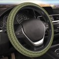 thumbnail image 5 of Susaid Green Snake Print Elastic Car Steering Wheel Cover, 15 Inches Breathable Vehicle Steer Wheel Protector, Universal for SUV, Truck, 5 of 6