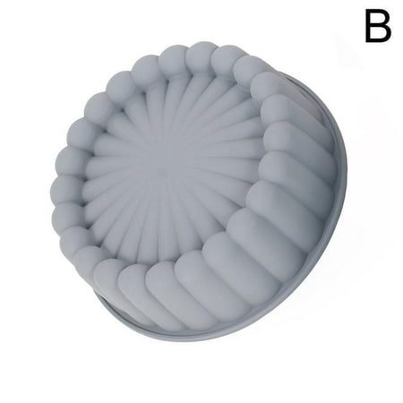 

Silicone Round Flower Non-Stick Cake Muffin Pans Moulds Bakeware Tray M0X5