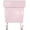 Pink (Post), variant on NACH Euro Series Modern Mailbox With Newspaper Holder, Decorative Mail Holder, Wall Mount Mailboxes for Outside, Rust Resistant Galvanized Metal Mailbox, 12" x 11" x 4.5", Gray, MB-44797