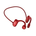 thumbnail image 1 of stanreset Bone Conduction Earphone Wireless Bluetooth-compatible Ear Hook Open-ear Headset Running Sport Portable Headphone Red 1Set, 1 of 6