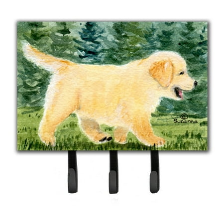 - Caroline's Treasures Golden Retriever Leash Holder and Key Hook