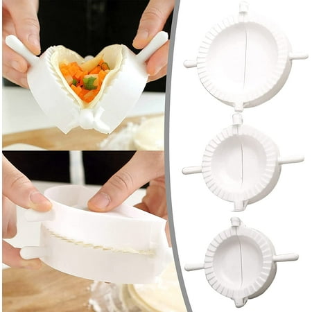 

Dumpling Maker Machine Pasta Press Empanadas Meat Pie Molds Kitchen Tools Dumpling Making Tools for Christmas Party New Year 2022