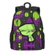 thumbnail image 2 of Mochila para mujer Happy Gir Invader Zim, mochila para estudiantes, mochila escolar de anime, mochila para ordenador, mochila de viaje impermeable para adolescentes, 2 of 5