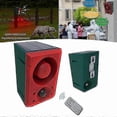 thumbnail image 3 of 2026 1pc Solar Motion Sensor Alarm, Dog Barking & Gunshot Sound 130dB Sound Siren, Security Alert System With Remote Controller For Home, Villa, Yard, 3 of 5