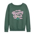 thumbnail image 3 of Instant Message - Raging B-tch Era - Women's Lightweight French Terry Long Sleeve Shirt, 3 of 6