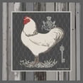 thumbnail image 2 of White Rooster Poster Print by Gwendolyn Babbit (12 x 12), 2 of 2
