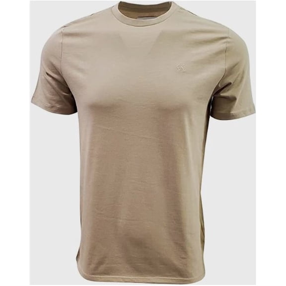 Calvin Klein Men’s Classic Crewneck T-Shirt, Short Sleeve, Irish Cream, Size XL