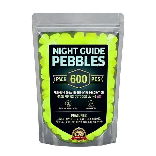 2026 Colorful Glow In The Dark Garden Stones Night Luminous Pebbles Rainbow Glow In The Dark Stepping Rocks Outdoor Landscaping Decor Glowing Stones Fish Tank Aquarium Decora