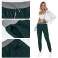 thumbnail image 6 of JuneFish Women Joggers Cozy Sweatpants Tapered Active Yoga Lounge Track Pants with Pockets, 6 of 6