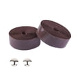 thumbnail image 2 of Fearlessin Universal Bicycles Handle Bar Tape with Bar-plug Anti-skid Cycling Damping Shock Absorbing Wraps Rubber Foam Tapes Coffee, 2 of 6