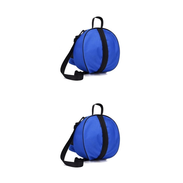 Sonducket de baloncesto, correa ajustable portátil, bolsa de fútbol, bolsillo de malla de almacenamiento, de transporte lavable de Azul 2piezas Sonducket CBP363948