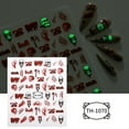 thumbnail image 4 of Halloween Nail Stickers, Glow In The Dark Nail Decals, Spooky Halloween Nail Art Stickers For Party And Trick-Or-Treat, Easy To Apply And Long-Lasting, Safe And Non-Damaging To Natural Nails, 4 of 7