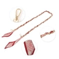 thumbnail image 3 of Unique Bargains 1 Pc Scarf Design Handbag Strap Red Metal Fabric, 3 of 5