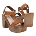 thumbnail image 1 of SANDALIAS FUROR MUJER 26092 TEXTIL CAFÉ, 1 of 4
