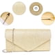 thumbnail image 5 of Bolso de Mano Liwang Lentejuelas Doradas Brillantes con Cadena para Mujer, 5 of 5
