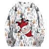 thumbnail image 1 of PMUYBHF Homme Hommes Chandails à Capuche Graphiques à Fermeture Éclair Hommes Automne et Hiver Décontracté Tendance Noël Imprimé Chandail à Enfiler Col Rond Chandail à Capuchon Chandails Col Rond Hommes, 1 of 2