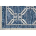 thumbnail image 5 of Nourison Garden Party Indoor/Outdoor Traditional Trellis Denim 9'6" x 13' Area Rug, (10' x 13'), 5 of 7
