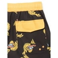 thumbnail image 3 of Neff Boys Fired Up Ducky Graphic Swim Shorts, Sizes 8-18, 3 of 3