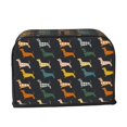 thumbnail image 2 of Balery Plaid Dachshund Pattern Oven Cover Kitchen Bread Machine Protector, 2 Slice Toaster Cover for Home, Anti Dust Fingerprint Coaster Cover, 2 of 7