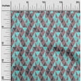 thumbnail image 1 of oneOone Organic Cotton Poplin Twill Fabric Triangle Geometric Fabric Prints By Yard 42 Inch Wide, 1 of 4