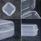 thumbnail image 3 of 50 mini cajas de almacenamiento de plástico transparente de 3,5 x 3,5 x 1,7 cm, 3 of 4