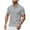 Gray, variant on Fnooota Mens Polo Shirts Clearance, Short Sleeve Casual Vacation Collared Summer Shirts Gray Size 2XL