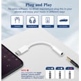 thumbnail image 3 of Adaptador de audio USB-C a 3,5 mm COO&KOO con chip DAC, 3 of 9