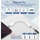thumbnail image 3 of Adaptador de audio USB-C a 3,5 mm COO&KOO con chip DAC, 3 of 9
