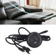 thumbnail image 3 of Auricular De Control Manual Para Silla Elevadora, Interfaz De Carga USB Ignífuga De ABS Redondo Controlador Manual De Sofá Eléctrico Con Cable Impermeable Para Asientos De Cine, 3 of 7