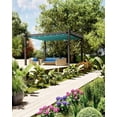 thumbnail image 2 of Kojooin 10x13 Ft Modern Aluminum Pergola, Outdoor Pergola with Adjustable Canopy, Stable 4-Sided Base, Aluminum Gazebos for Backyard, Deck, Lawn, 2 of 6