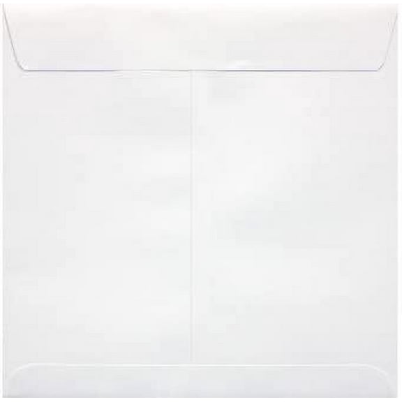 7 1/2 X 7 1/2 Square Envelopes. 70/28lb. Bright White (25 Per Pack)