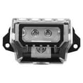 thumbnail image 1 of RUNROTOO 1Pcs Power Distribution Block Zinc Alloy Nickel Plating for Construction Power Distributor, 1 of 8
