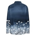 thumbnail image 5 of Womens Floral Printed Shirts Button Down Long Sleeve Blouses Loose Fit Tunics Tops 2026 Blouses Dressy Tunic Spring Clothes Casual Outfit, 5 of 6