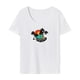thumbnail image 1 of Camiseta de manga corta para mujer, camisetas elegantes de verano para acampar, deportes y desplazamientos M, 1 of 7
