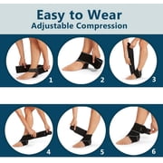 ComfiLife Adjustable Compression Ankle Support Breathable Wrap Brace Sleeve
