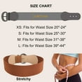 thumbnail image 4 of 3 Pack Women Wide Elastic Waist Belt Vintage Stretchy Belt Waistband for Ladies Dresses, 4 of 6