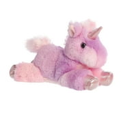 Aurora 31847 8 in. Adorable Mini Flopsie Unicorn Playful Ease Timeless Companions Stuffed Animal Toy, Rainbow