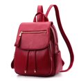 thumbnail image 1 of Backpack Mini Backpack PU Leather Ladies Rucksack Shoulder Bag Purses Backpack (Black), 1 of 6