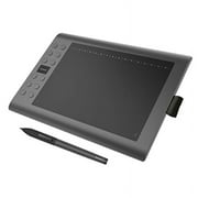 GAOMON M106K-For Both Windows and MAC- 10 x 6 Inches Painting Digital Graphics Pen Tablet with Rechargeable Pen (M106K)