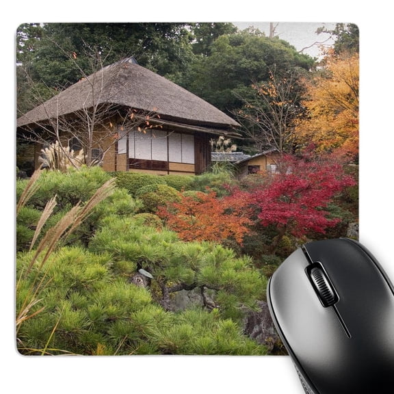 3dRose, Asia, Japan, Kyoto, Tea House and Japanese garden-AS15 STE0147 - Shin Terada, MousePad