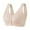 Beige, variant on Sngxgn Women's S uper Soft Wireless Lightly Lined Comfort Bra(Beige,38)