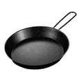 thumbnail image 3 of harper Camping Fry Pan Multifunctional Cooking Griddle for Kitchen Fishing Barbecue 16 cm Diameter, 3 of 10