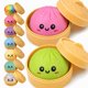 thumbnail image 1 of Juguetes antiestrés Stantam Dumpling Squishies 2 piezas, 1 of 7