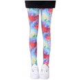 thumbnail image 3 of Baby Girls Printed Milk Silk Pattern Leggings Comfortable Slim Cropped Trousers, 3 of 8