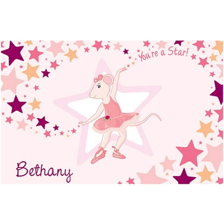 Personalized Angelina Ballerina You're a Star! Placemat