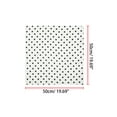 thumbnail image 2 of INSPIRE CHIC Foulard Carré pour Femme 50 cm Vintage Rétro à Pois Foulards pour Tête et Cou Foulard Blanc 19,69*19,69 Po, 2 of 5