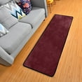thumbnail image 5 of Ryvnso Dark Red Hallway Runner Rugs Floor Carpet Non Slip Entryway Mat 2' x 6', 5 of 7