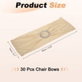 thumbnail image 2 of Uxcell 30Pcs Fundas para Sillas con Hebilla Deslizante, Lazos de Spandex Estirables, Accesorios de Decoración Reutilizables para Bodas, Fiestas, Cumpleaños, Eventos, Decoraciones de Banquete, Champán, 2 of 6
