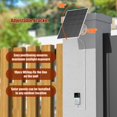thumbnail image 4 of Panel solar para Ring Doorbell, cargador solar para Ring Video Doorbell (versión 2.ª generación de 2020), Video Doorbell 3, Video Doorbell 3 Plus, Video Doorbell 4, batería Video Doorbell Plus, 6 W 12, 4 of 5